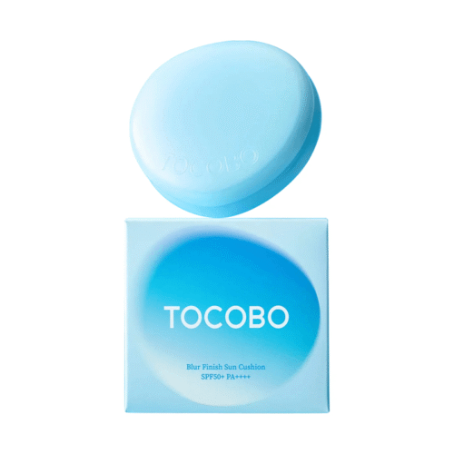 TOCOBO Blur Finish Sun Cushion 01 Cotton Blue